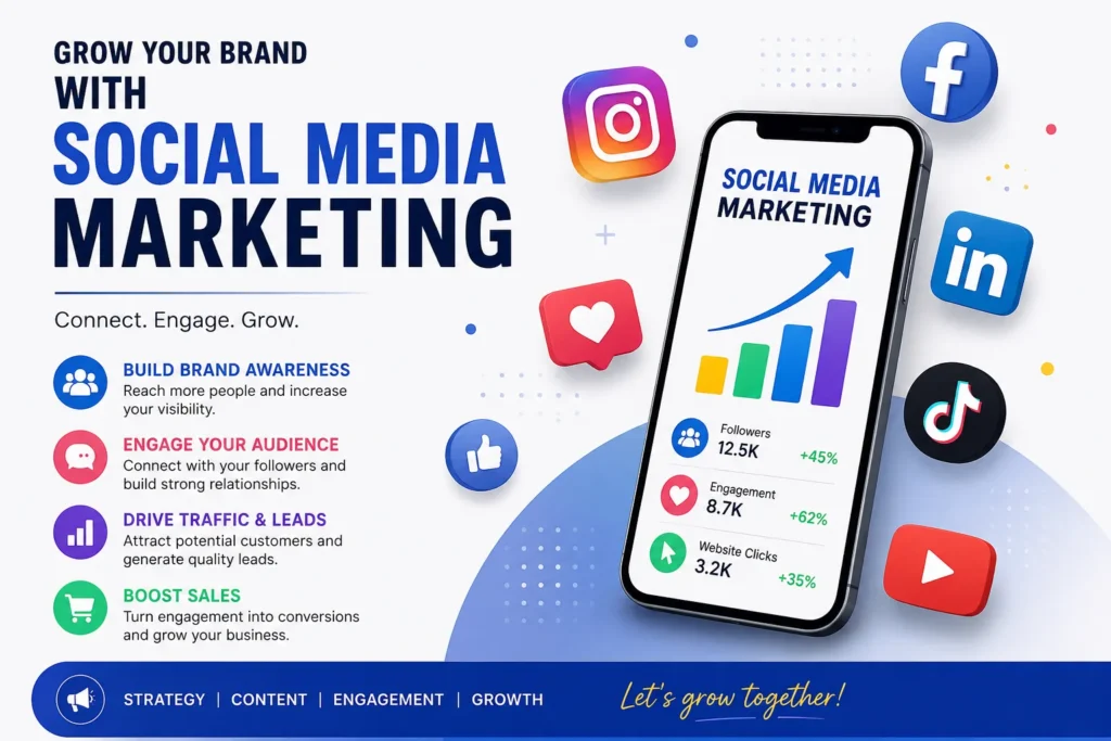 Social Media Marketing: A Complete Guide to Growing Your Brand Online