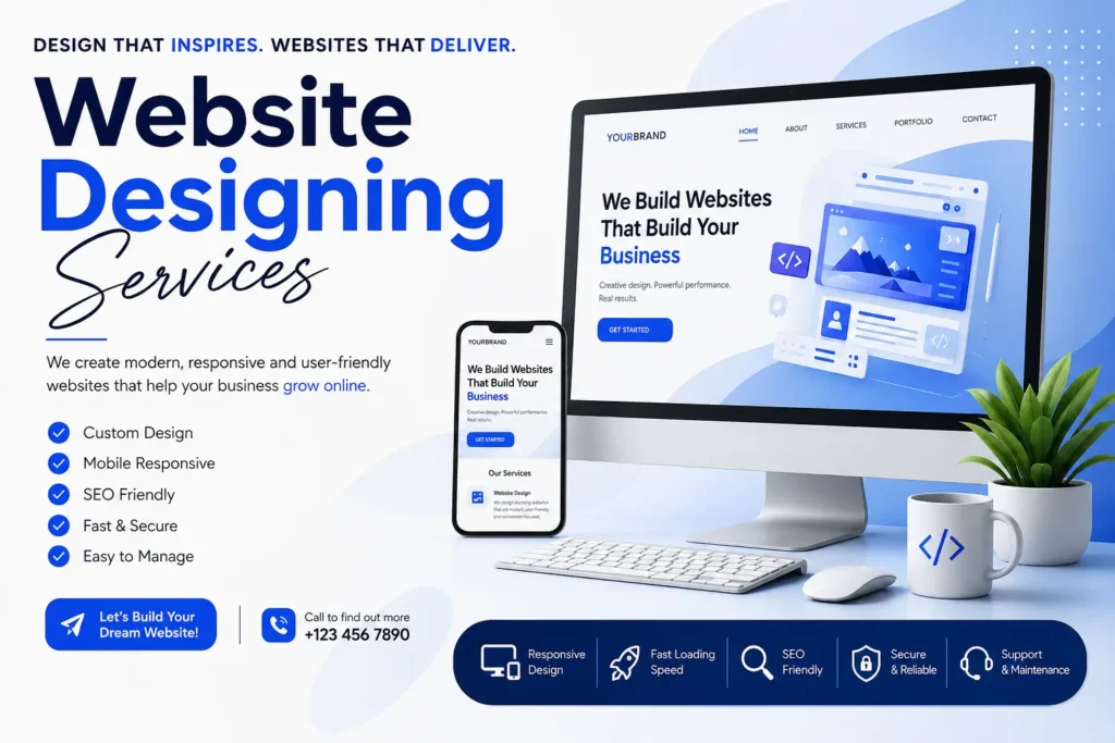 Website Designing Services: Build a Website That Grows Your Business